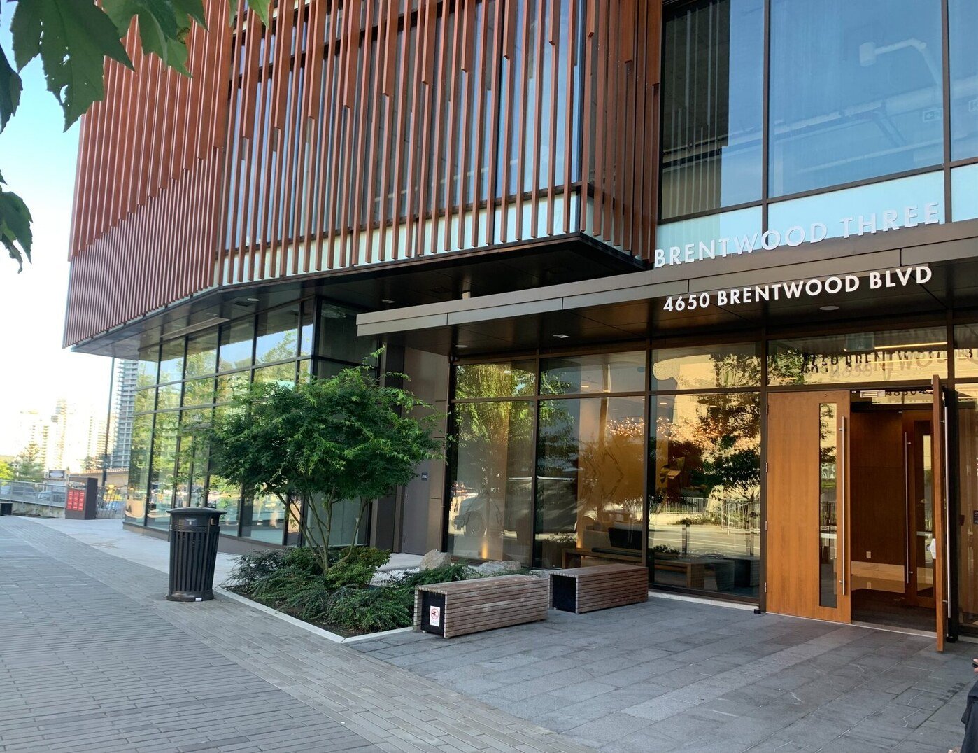 Brentwood Three tower exterior at 4650 Brentwood Blvd